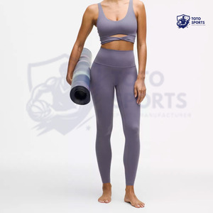 Leggings Largos de Moda para Mujer, Tela Suave y Elástica, Duraderos, Fáciles de Cuidar, Cómodos, Nueva Llegada, Leggings con Logotipo Personalizado - Product Image 2