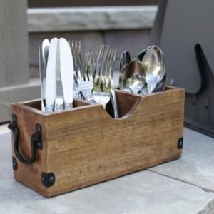 Support en bois pour couverts, idéal pour la maison et les hôtels – Boîte de rangement de qualité standard pour ustensiles de table – Meilleure vente - Product Image 6