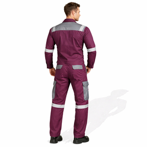 Combinaison de travail en coton pour homme, personnalisée, avec fonction antistatique, pour les travailleurs de chantier, vêtements de protection durables - Product Image 6