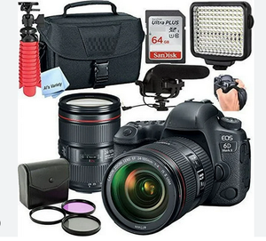 Cámara DSLR 6D II de Última Generación y Alta Calidad con Lente EF 24-105mm USM - Product Image 3