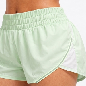 Shorts Deportivos de Cintura Alta para Mujer, Transpirables, de Secado Rápido, Cintura Elástica, para Gimnasio, Fitness, Deportes, Ajuste Cómodo, Verano - Product Image 4