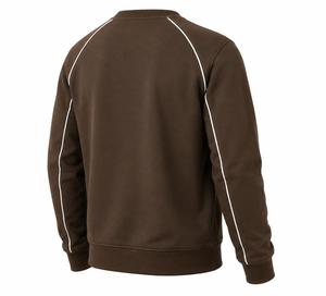 Pull-over en tricot pour homme, col rond, manches raglan, couleur unie, style décontracté, coupe régulière, style automne, sweat-shirt pour homme, faible MOQ - Product Image 4
