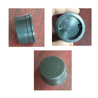 Embouts de tube en plastique noir pour équipement électrique industriel, moulés par injection, 3 mm