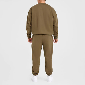 Ensemble de survêtements décontractés pour hommes grande taille avec logo personnalisé, respirant, pour l'hiver – Vente en gros à bas prix, haute qualité - Product Image 2