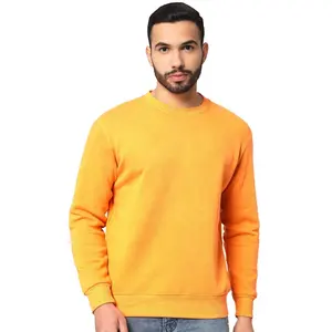 Sudadera de Alta Calidad para Hombre, Cuello Redondo, Puños Elásticos, Ropa de Invierno y Urbana, Sudadera Cálida para Hombre FTI-SS-001 - Product Image 1