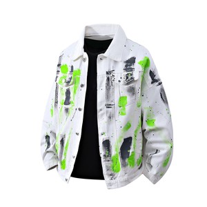 Chaqueta Vaquera Personalizada para Hombre, Algodón Denim Resistente, Producción Personalizada, MOQ Bajo para Tiendas de Ropa Vintage - Product Image 1