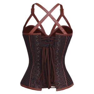 Corsets Vintage pour Femmes, Sexy, Sculptants, Respirants, Modernes, en Brocart, pour Grandes Tailles - Product Image 2