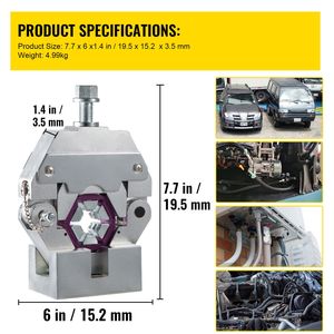 Kit Crimpatrice Manuale Hydra-Krimp 71550 per Tubi AC, Strumento Portatile per Riparazione Aria Condizionata - Product Image 4