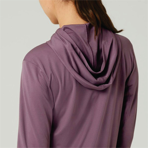 Camiseta Deportiva Casual para Mujer, con Capucha, Manga Corta, Secado Rápido, Transpirable, Lisa, con Logotipo, Corte Regular, Tejido de Algodón Orgánico - Product Image 6