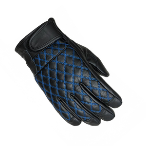 Gants de moto à doigts entiers, compatibles écran tactile, confortables, antidérapants, en cuir de vachette personnalisé - Product Image 4