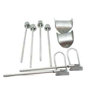 Juego completo de retractores abdominales con hoja central para cirugía general, retractores Balfour de acero, manuales, con certificación CE ISO, para uso hospitalario. - Product Image 1