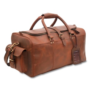 Hot Selling Genuine <b>Leather</b> <b>Duffle</b> <b>Bag</b> Crazy Horse <b>Leather</b> Crossbody <b>Bag</b> Vintage <b>Leather</b> Luggage <b>Bag</b> - Product Image 6
