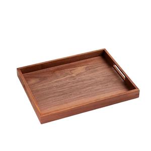 Fancy Design Brown for Wood Luxury Classic High Quality Wedding Serving Trays Hand <b>Curved</b> Wooden Lightweight <b>Coffee</b> <b>Table</b> Home - Product Image 5