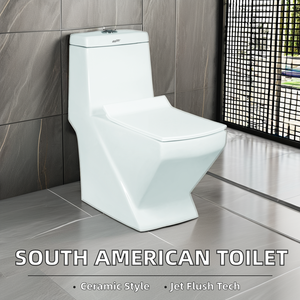 อ่างเซรามิกติดพื้นปรับแต่งได้สำหรับห้องน้ำดีไซน์ทันสมัย - Product Image 2