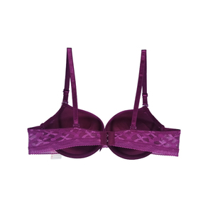 Conjunto de 2 Piezas de Traje de Baño para Mujer, Top de Bikini con Borde Bordado + Braguitas, Traje de Baño de 2 Piezas / Bikini Sexy para Mujer - Product Image 3