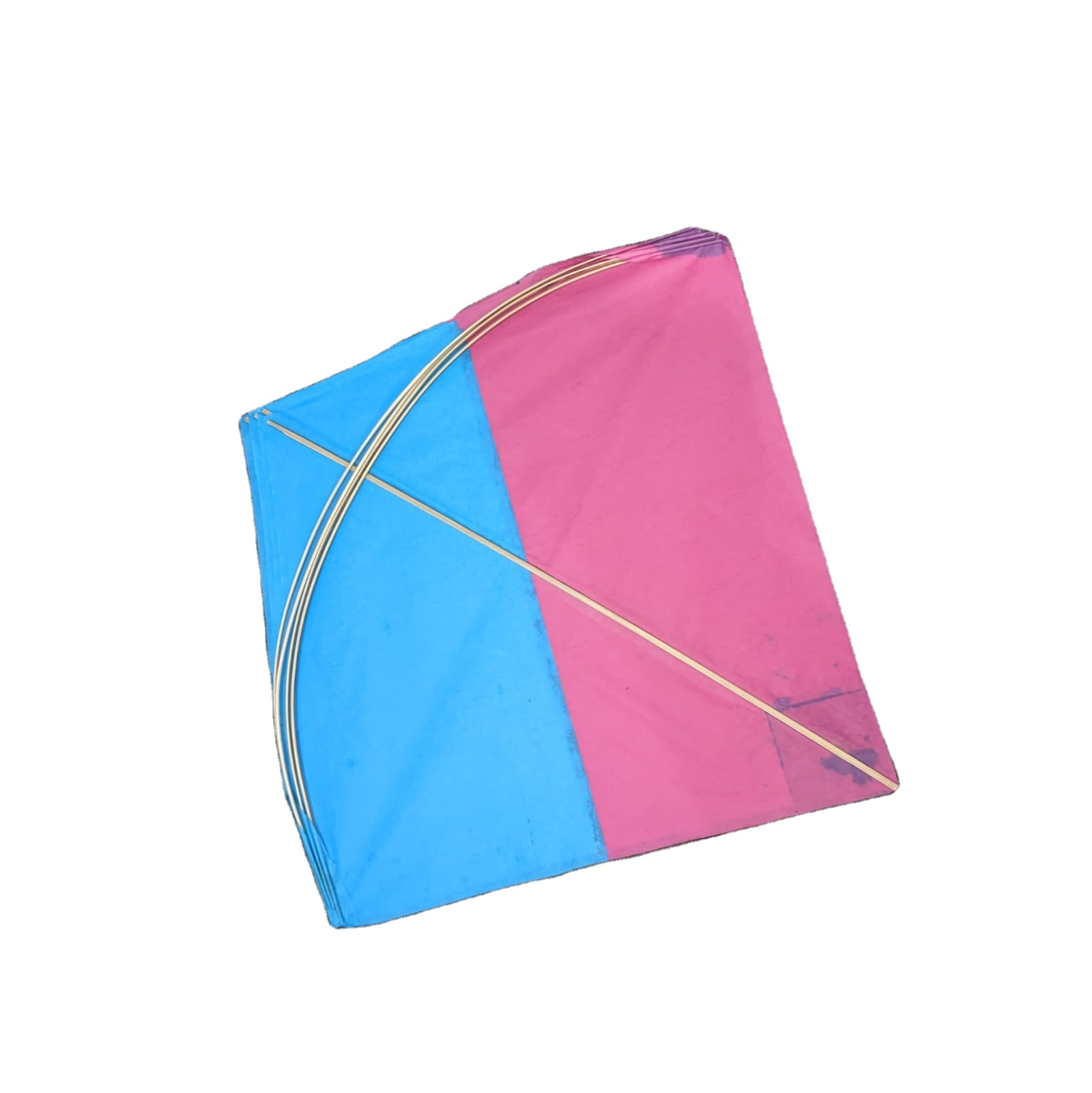 Listrado Handmade Indiano Kite Para Crianças Adulto Feito A Partir Do Papel Kraft Listrado Melhor Para Esportes Ao Ar Livre Aventura Handmade Kite