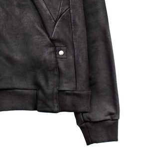 Nouveau Hoodie Unisexe Épais à Épaules Tombantes, Grande Taille, Anti-rétrécissement, Anti-boulochage, Personnalisé, Sans Cordon, Fermeture Éclair, Tendance - Product Image 4