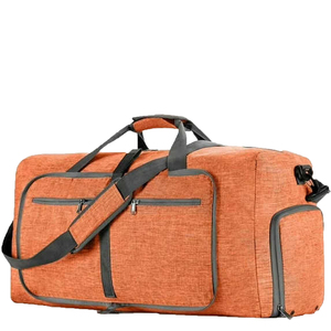 High quality Gym Duffel <b>Bag</b> with Adjustable Strap Large Capacity Polyester Zipper Closure Solid Color Casual Fitness <b>Bag</b> - Product Image 3