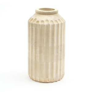 Vases à fleurs en bois de manguier sculpté, décoration d'art intelligente pour patio, décoration intérieure, décoration de salon, pot de fleurs idéal pour la décoration de la maison - Product Image 1