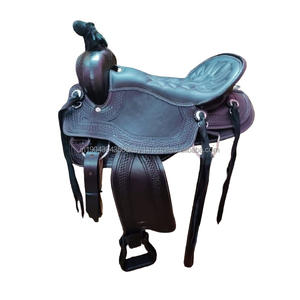100% cuir d'origine conception personnalisée meilleure vente à la main Western Pleasure Trail selle d'équitation avec Tack Set en vrac - Product Image 1