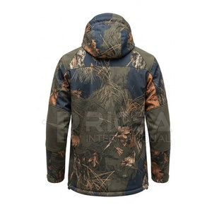 Chaqueta de Caza Resistente para Exteriores, Ligera, Impermeable, Cortavientos, Transpirable, con Capucha para Invierno - Product Image 3