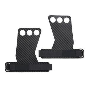 Poignées de musculation de haute qualité pour la musculation CrossFit, fabriquées par des professionnels, avec matériau PVC pour la protection des paumes - Product Image 1