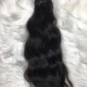 ผมอินเดียคุณภาพสูง 100% แท้แบบ Remy พร้อมเชือกผูกผม เนื้อนุ่มเป็นธรรมชาติ เรียบลื่นดุจแพรไหม น้ำหนัก 50 กรัม มีทุกสี - Product Image 3