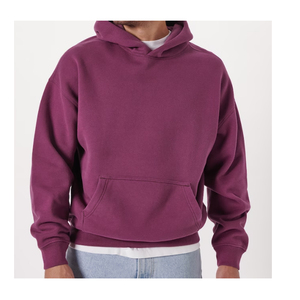 Ventes en gros de sweats à capuche en molleton pour hommes, personnalisés, avec logo sur le devant, pour l'hiver - Qualité supérieure, prix bas, très demandés - Product Image 1