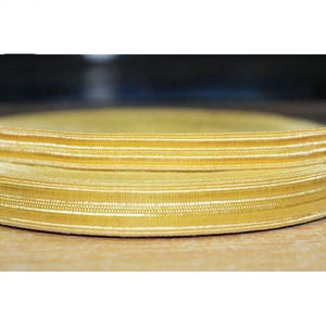 WIN MASTER INDUSTRIES Dentelle tressée en Mylar de couleur or personnalisée de haute qualité |   Bordures pour vêtements et sacs hydrosolubles - Product Image 2