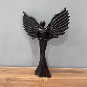 Sculptures de fées modernes en aluminium pour la décoration de table, idéales pour les anniversaires et les mariages - Product Image 1