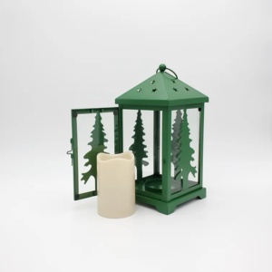 Portavelas Metálico Verde Moderno, Hecho a Mano, Sin Plomo, Duradero, con Diseño de Árbol de Navidad, para Decoración del Hogar y Bodas, Venta al Por Mayor - Product Image 5