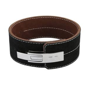 Ceinture de Soutien Lombaire en Cuir de Vachette 10mm pour Musculation, Respirante, Unisexe, Sécurité Fitness, Vente en Gros 2023 - Product Image 4