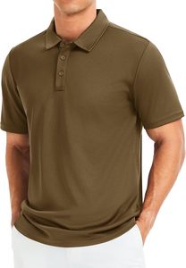 Camisa de Golf Casual para Hombre, Moderna, de Alta Calidad, 100% Algodón Elástico Piqué, con Estampado Floral, Transpirable, Manga Corta, 220 Gramos - Product Image 2