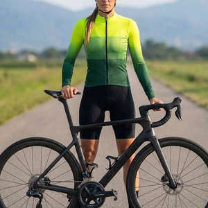 Custom Logo Breathable Quick Dry Unisex <b>Cycling</b> <b>Jersey</b> <b>Long</b> <b>Sleeve</b> Bike Clothing Outdoor Sports <b>Cycling</b> <b>Jersey</b> for <b>Men</b> and Women - Product Image 5