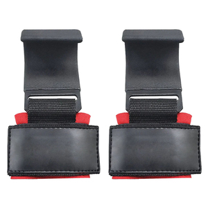 Supports de poignet en néoprène robustes pour hommes et femmes, avec crochets métalliques antidérapants, équipement d'entraînement de fitness pour la musculation et la sécurité des exercices - Product Image 1