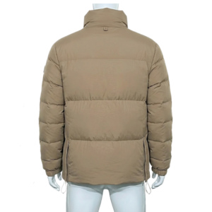 Blouson Bomber Décontracté Imperméable Coupe-Vent à Capuche Hiver Grande Taille Respirant 100g Polyester Fermeture Éclair Col Montant Homme - Product Image 2
