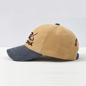 Gorra de Béisbol RIZNA de Sarga, 6 Paneles, Unisex, Casual, con Logotipo Bordado en 3D en el Panel Frontal, Ajustable, para Adultos, Primavera/Verano - Product Image 3