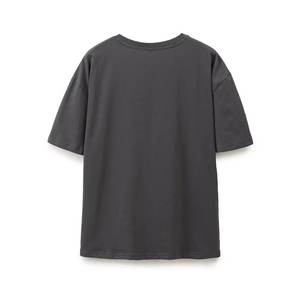 Camiseta Casual de Seda/Algodón para Mujer, Cuello Mandarín, Corte Ajustado, Protección UV, Diseño de Dibujos Animados, Manga Corta, Primavera - Product Image 2