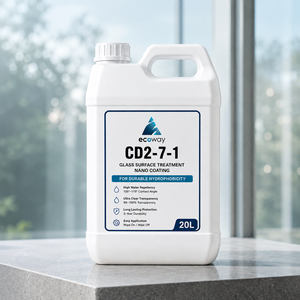ECOWAY CD2-7-1 Traitement professionnel des surfaces en verre au polysiloxane 20L Revêtement nano hydrophobe pour façades de bâtiments - Product Image 1