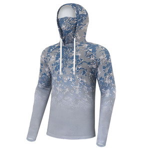 Technical Fishing Hoodie Fishing Adventure Hoodie Fishing Pullover Hoodie Active wear OEM Fishing Hoodie UPF 50+ Fishing Hoodie - Product Image 1