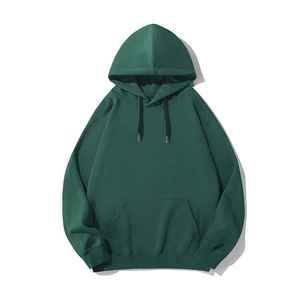 <b>Men</b> Sweatshirt Hoodies <b>Pullover</b> Heavyweight Drawstring Hoodies Cotton Oversized Blank Hoodie - Product Image 1