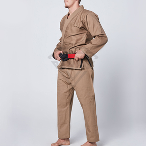 Uniforme de Jiu Jitsu Brasileño Unisex, 100% Algodón, Ligero, de Secado Rápido, Tejido de Perlas Elástico, Kimono Duradero para Entrenamiento de Artes Marciales - Product Image 3