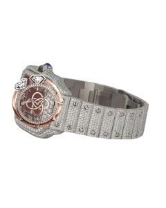 High Quality Moissanite <b>Diamond</b> <b>Watch</b> Men Full Iced Out VVS Stones <b>Watch</b> - Product Image 3