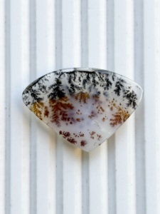 Preciosa Piedra Preciosa de Ágata Dendrítica en Cabujón a Precio de Mayoreo, Cabujón de Ágata Dendrítica Natural para la Fabricación de Joyas - Product Image 3