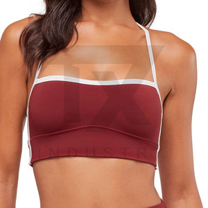 Hot Selling Breathable Seamless Sports Bra <b>Top</b> Fitness Solid Plus Size Sports Bra - Product Image 6