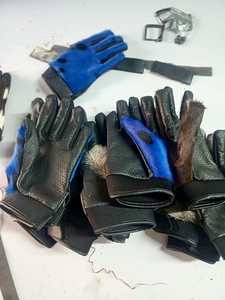 Ensemble de gants d'opéra respirants et chauds pour toutes les saisons, usage quotidien, 100% coton biologique, bleu, noir, marron - Product Image 6