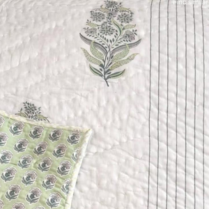 Edredón de Cuna para Bebé de Algodón Suave Estampado a Mano Estilo Jaipuri, Agradable al Tacto, para Todas las Estaciones, 60x40 Pulgadas, Tinte No Tóxico, Reutilizable - Product Image 4