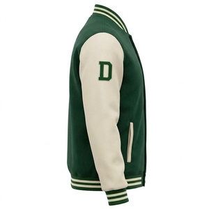 Chaqueta Deportiva Casual Unisex de Primavera, 100% Algodón, Corduroy Liso Teñido, Ecológica, Impermeable, de Secado Rápido, Estilo Universitario - Product Image 2