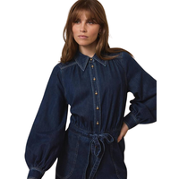 Moda Kadın Denim Tulumu Bol Kesim OEM ODM Toptan Üretici