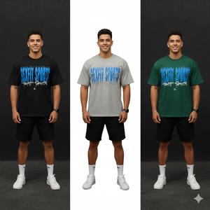 คอลเลคชั่นเสื้อผ้าฤดูร้อน เสื้อยืดโอเวอร์ไซส์แบบครอป พิมพ์ลายโลโก้ สตรีทแวร์ หลายสี วัสดุคุณภาพดีที่สุด - Product Image 2